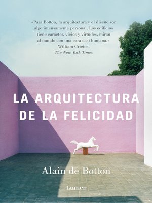 cover image of La arquitectura de la felicidad